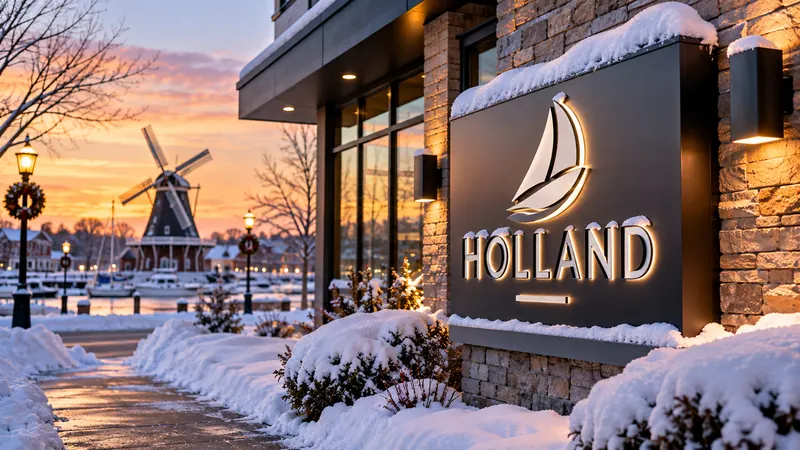 Read more about the article Prep Your Outdoor Signs for Holland MI Winters to Protect Visibility and Reduce Repairs