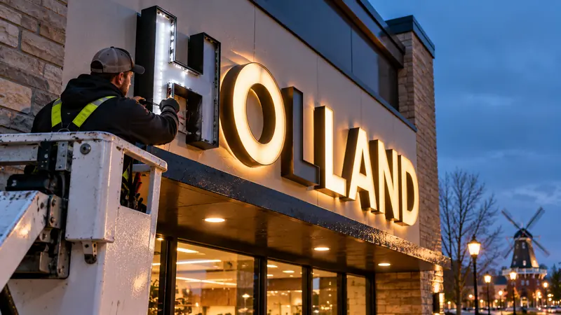 Read more about the article When to Schedule Service for Your Illuminated Signs in Holland, MI