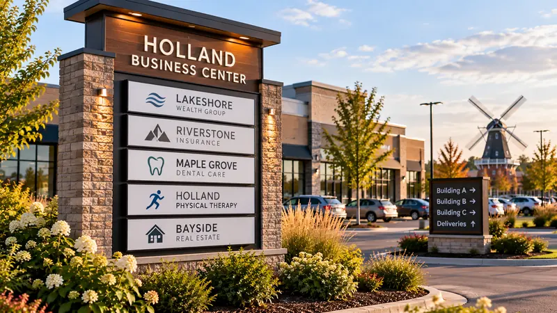 Read more about the article Design Checklist for Multi-Tenant and Directory Signs in Holland MI